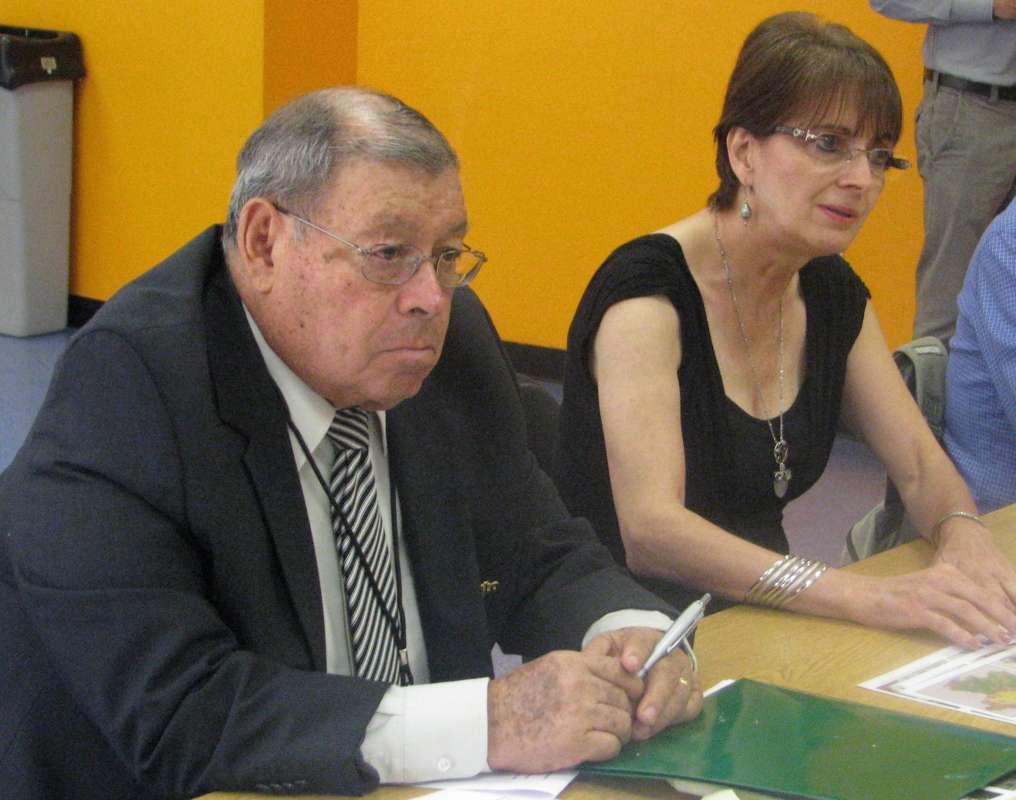 Aurelio Conejo, Presidente, y Amelia Chávez, Directora del Museo